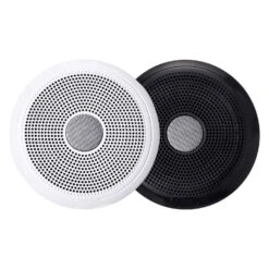 Fusion® 010-02196-00 - XS Classic Series 200W 2-Way 4-Ohm 6.5" Black/White Flush Mount Speakers, Pair