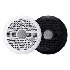 Fusion® 010-02199-00 - XS Classic Series 40W 2-Way 4-Ohm 4" Black/White Flush Mount Speakers, Pair