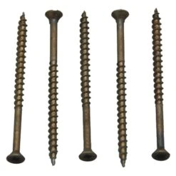 AP Products® - 8" X 3" Raw Square Flat Head Recess Screws