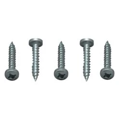 AP Products® - 8" X 1" Raw Square Pan Head Recess Screws