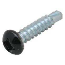AP Products® - 8" X 1" Black Pan Head Screws