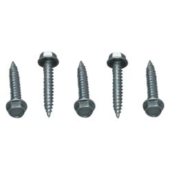 AP Products® - 8" X 1" Raw Unslotted Hex Washer Head Screws