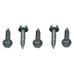 AP Products® - 8" X 3/4" Raw Unslotted Hex Washer Head Screws