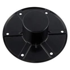 AP Products® 013-1112B - 2-1/4 Round Black Flush Mount Table Leg Base