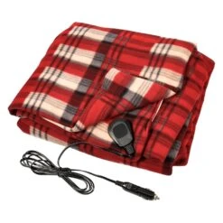Camco® - 12V DC Fleece Electric Heated Blanket
