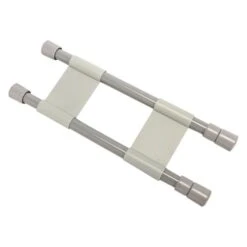 Camco® - 10" To 17" Gray Double Cupboard Bar