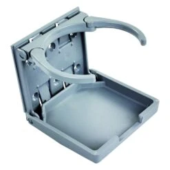 JR Products® 45622 - Gray Plastic Adjustable Cup Holder