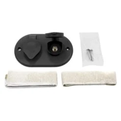 Camco® 55086 - Black Double TV Wall Plate