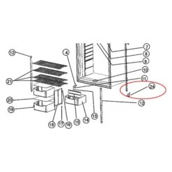 Norcold® - Refrigerator Door Hinge For Norcold™ 1200, 1201 Models