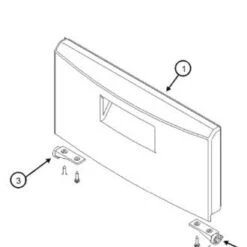 Norcold® - Evaporator Door For Norcold™ N300, N300.3, N302, N302.3, N400, N400.3, N402.3, N410, N410.3, N412, N412.3, N500, N500.3, N510, N510.3, N512, N512.3, N301.3, N401.3, N501.3, DE0041, DE0041T, EV0041 Models