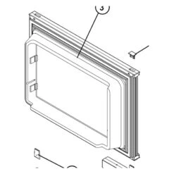 Norcold® - Refrigerator Panel Door Liner For Norcold™ N1095, N641, N841, N842, N843 Models