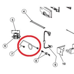 Norcold® - Refrigerator Burner Tube For Norcold™ N1095, N61X, N62X, N64X, N81X, N82X, N84X Models