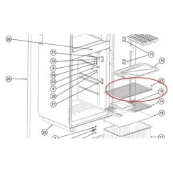 Norcold® - Refrigerator Wire Shelf For DE0061 Model