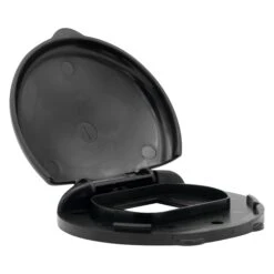 Thetford® - Black Single TV Wall Plate With Switch