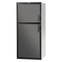 Dometic RV® - Americana 2™ DM2672 6 Cu Ft Gray Right Hand AC/DC Built-In Double Door RV Refrigerator & Freezer