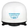 Winegard® GM-9000 - Carryout G3™ White Portable 2 Receivers Satellite TV Antenna