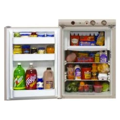 Norcold® N305R - N Series 2.7 Cu Ft Beige Right Hand AC/DC Built-In Compact Single Door RV Refrigerator & Freezer