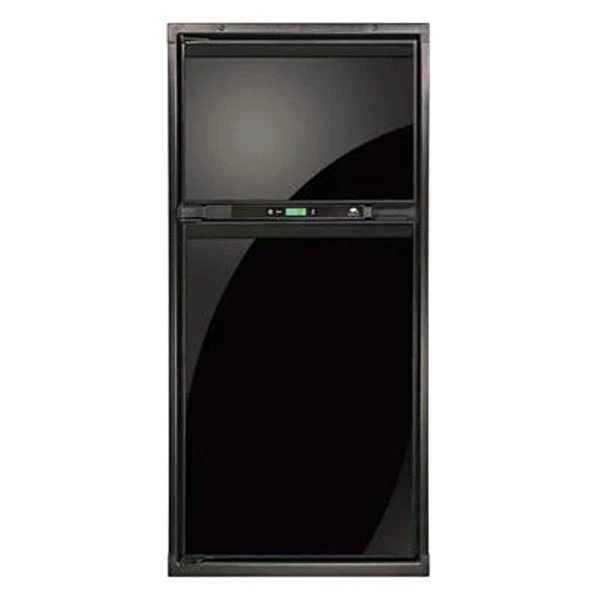 Norcold® NA7LX.3L - Polar™ 7 Cu Ft Black Left Hand AC/DC/LP Gas Built-In Double Door RV Refrigerator & Freezer