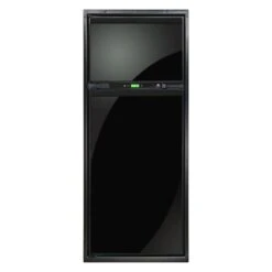 Norcold® NA8LXIMFL - Polar™ 8 Cu Ft Black Left Hand AC/DC/LP Gas Built-In Double Door RV Refrigerator & Freezer With Fan & Ice Maker