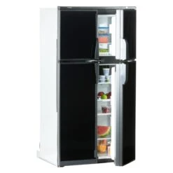 Dometic RV® 9108823667 - Elite 2+2™ RM1350 13.5 Cu Ft Black AC/DC Built-In Four Door RV Refrigerator & Freezer