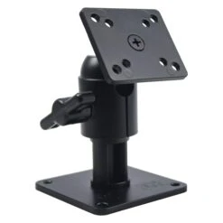 ASA Electronics® - Black Universal Pedestal Monitor Mount