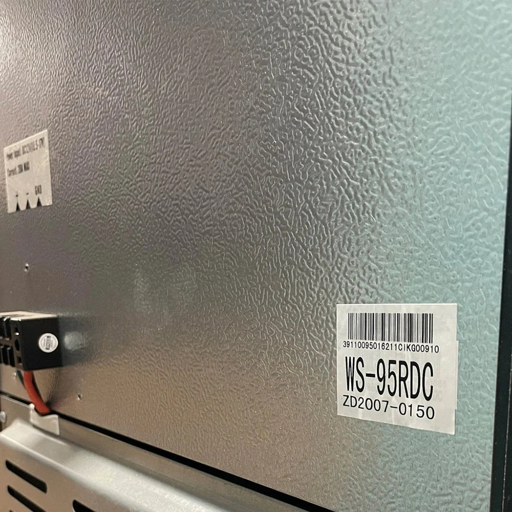 Way Interglobal® WS-95RDC/LHH - Everchill™ 3.3 Cu Ft 1 Door Left Hand RV Refrigerator - Image 6