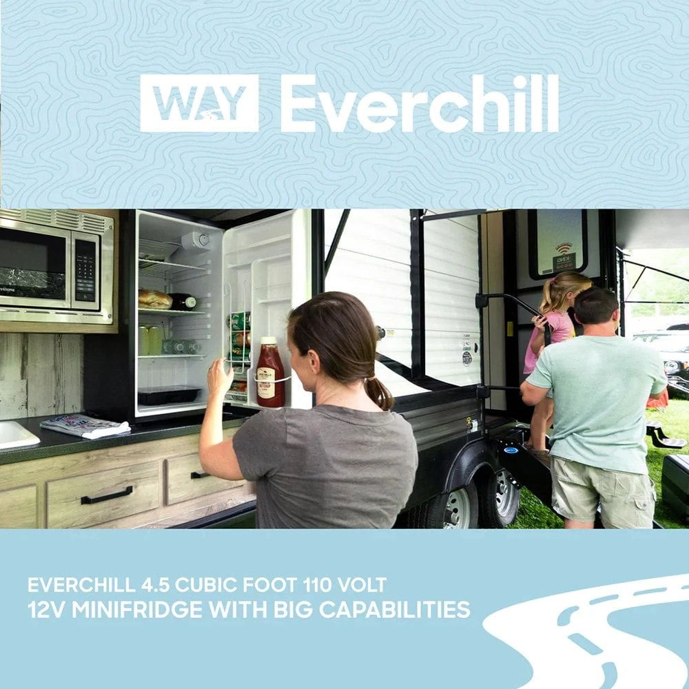 Way Interglobal® WS-95RDC/LHH - Everchill™ 3.3 Cu Ft 1 Door Left Hand RV Refrigerator - Image 8